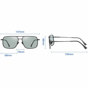 خرید عینک دودی پلاریزه مردانه