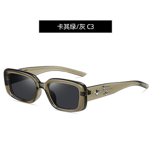 عینک آفتابی زنانه پلاریزه karen bazaar B8205 narrow frame polarized sunglasses