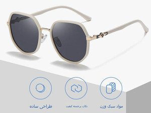 قیمت عینک دودی زنانه پولاریزه karen bazaar A0706 Polarized sunglasses TR
