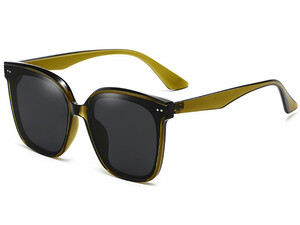 خرید عینک آفتابی دودی پولاریزه Karen Bartha A0756 polarized sunglasses large frame