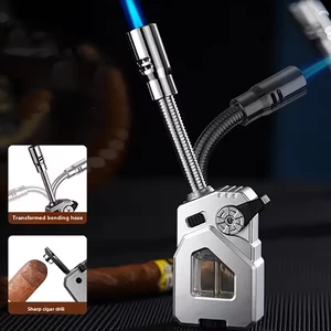 خرید فندک اتمی جی وای با شلنگ فلزی