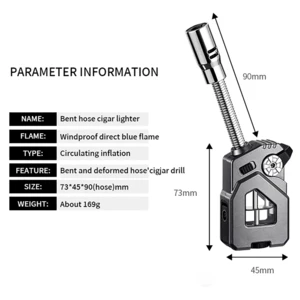 قیمت فندک اتمی جی وای با شلنگ فلزی