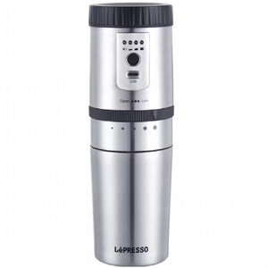 قهوه ساز و آسیاب قهوه لپرسو LEPRESSO اصل مدل LPGCMSM شارژی