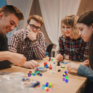 خرید تاس جعبه ای کریستالی پک 45 عددی