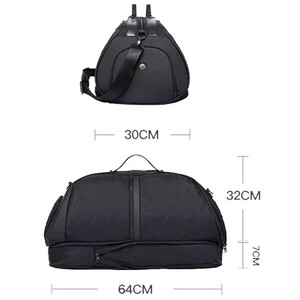 کیف باشگاه حرفه ای ضدآب با قابلیت جدا سازی وسایل بنج