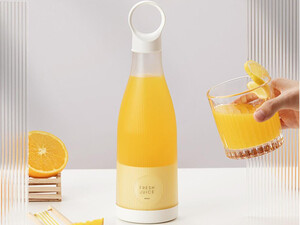 آبمیوه گیری شارژی 450 میلی لیتر Fresh Fruit Portable Juicer 233