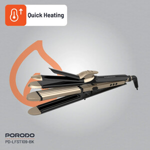 اتو و حالت‌دهنده‌ی مو حرفه‌ای پرودو اورجینال سرامیکی