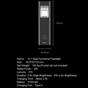 فروش چراغ قوه چندمنظوره دوکا