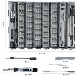 جعبه پیچ گوشتی استوانه ای 126 عددی پرووان