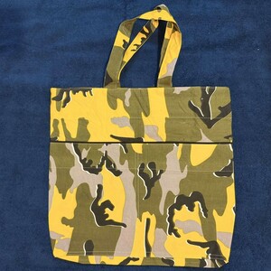 ساک دستی پارچه ای اعلا مدل جیب دار بسته تک عددی