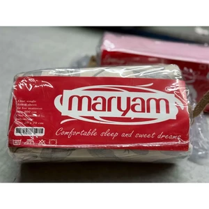 نیم ست ملحفه تک نفره مریم مدل ماریا سایز 90x200
