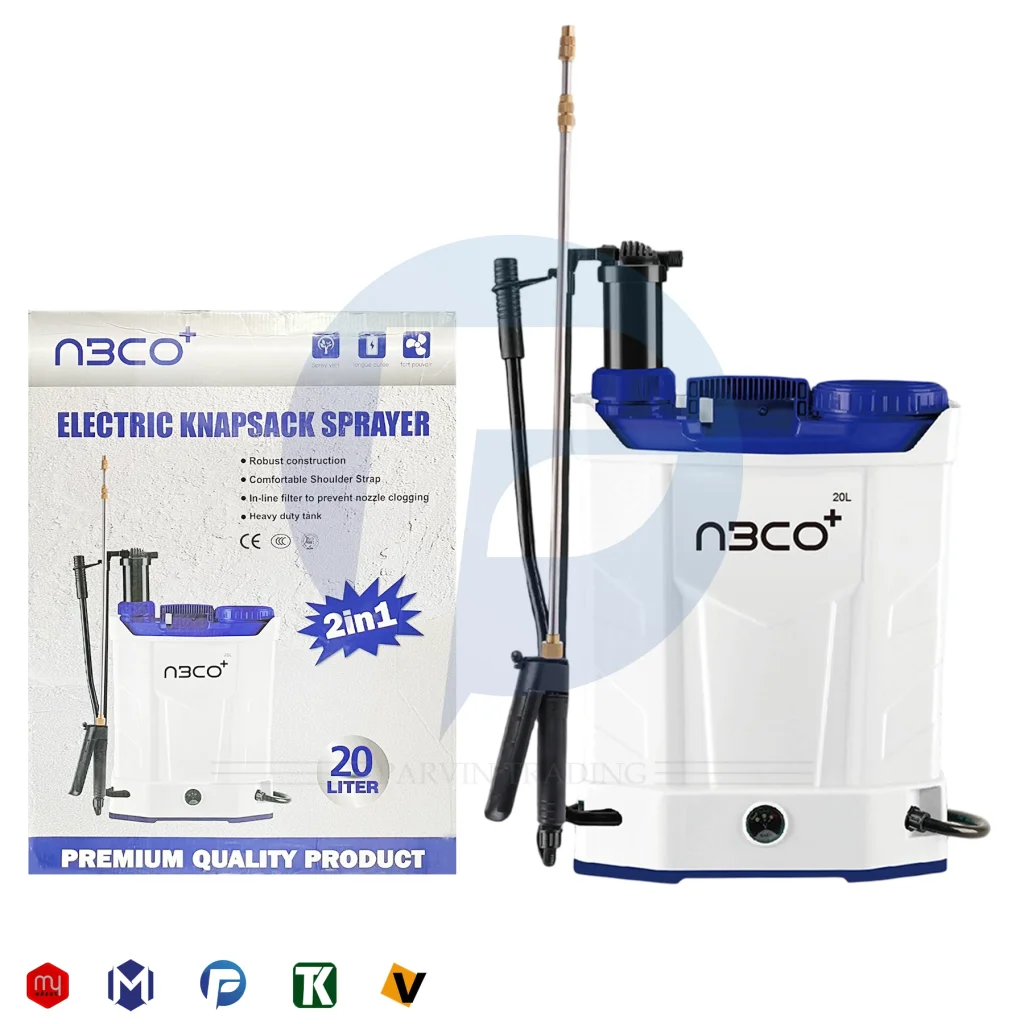 سمپاش شارژی و دستی ابکو مدل 20L