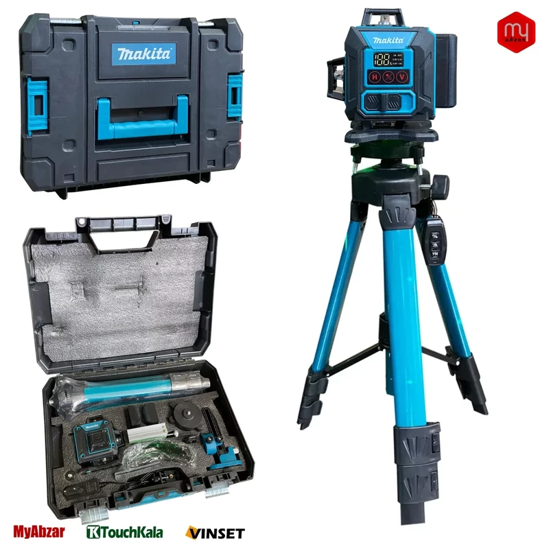 تراز لیزری ماکیتا 4 بعدی مدل 360