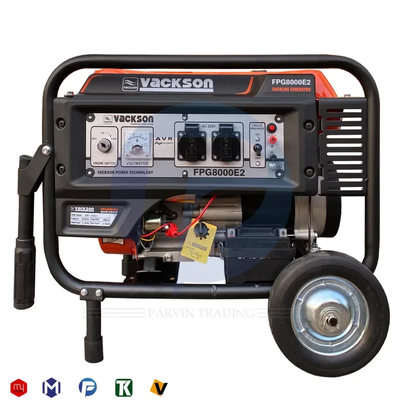 موتور برق واکسون 3.5 کیلووات استارتی مدل FPG8000E2