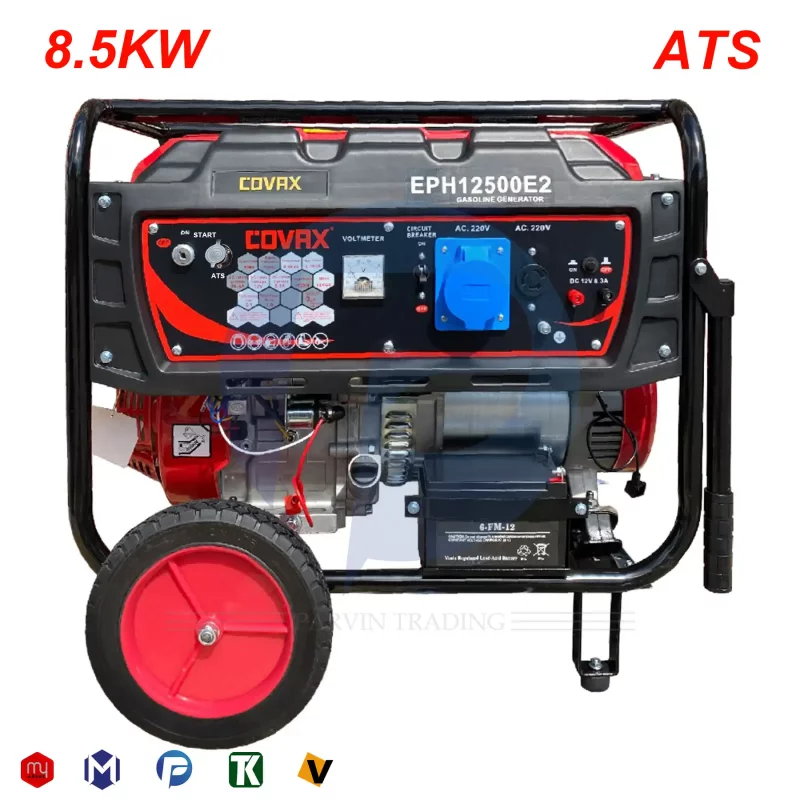 موتور برق کواکس 8.5 کیلووات بنزینی EPH12500E2