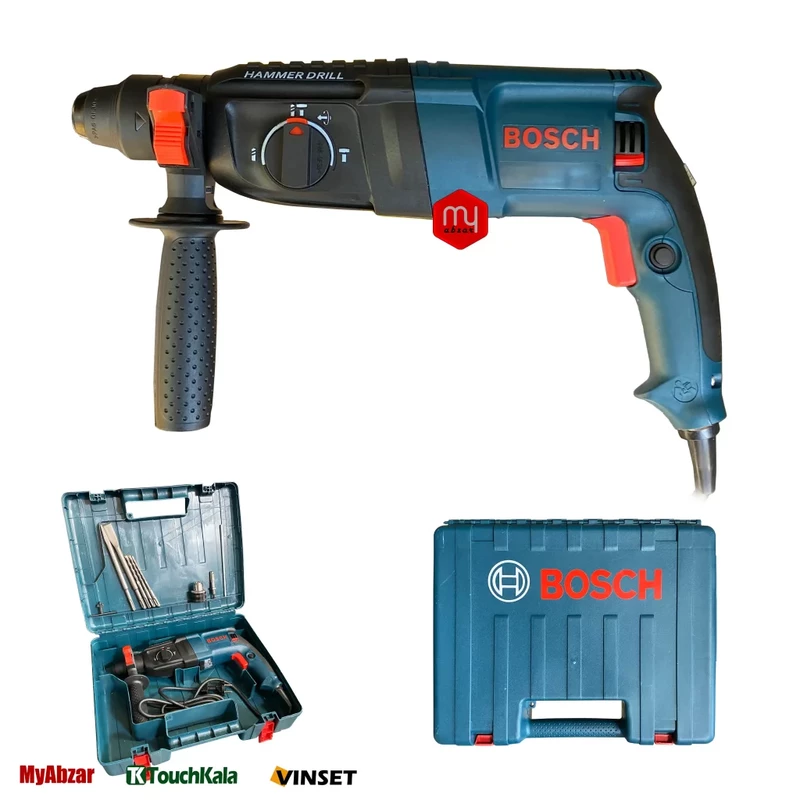 دریل بتن کن سه کاره بوش مدل 26RE