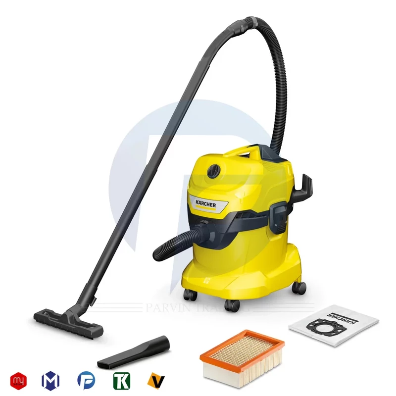 جاروبرقی اب و خاک کارچر مدل WD 4