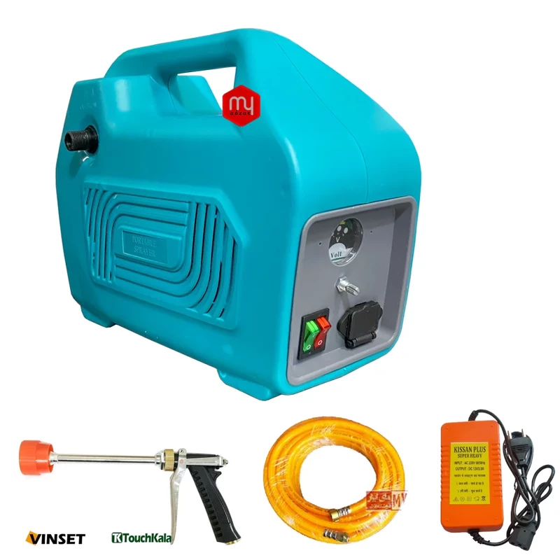 سمپاش و کارواش شارژی دو پمپ تکنو مدل PE2