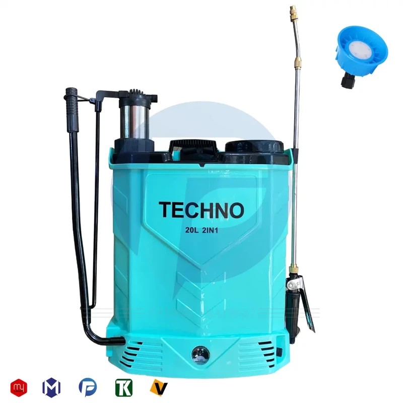 سمپاش شارژی و دستی تکنو مدل 20L