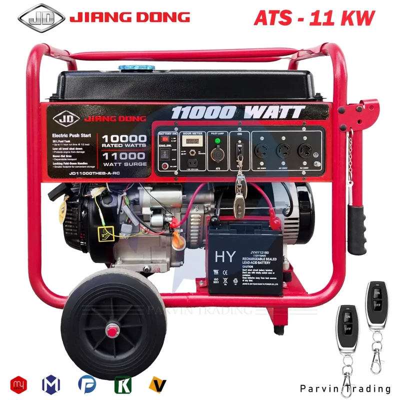 موتور برق جیانگ دانگ 11 کیلووات مدل JD11000THEB-A-RC ریموت دار