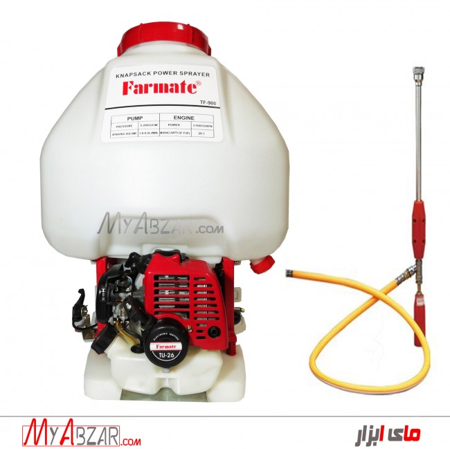 سمپاش موتوری پشتی فارمیت مدل TF-900