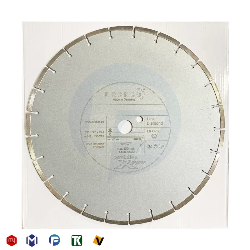 تیغه لیزری درونکو المان بتن بر 35CM