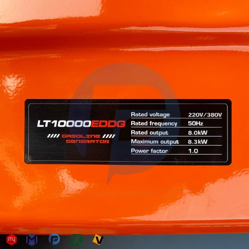 موتور برق سه گانه سوز یاماها مدل LT10000EDDG تکفاز و سه فاز