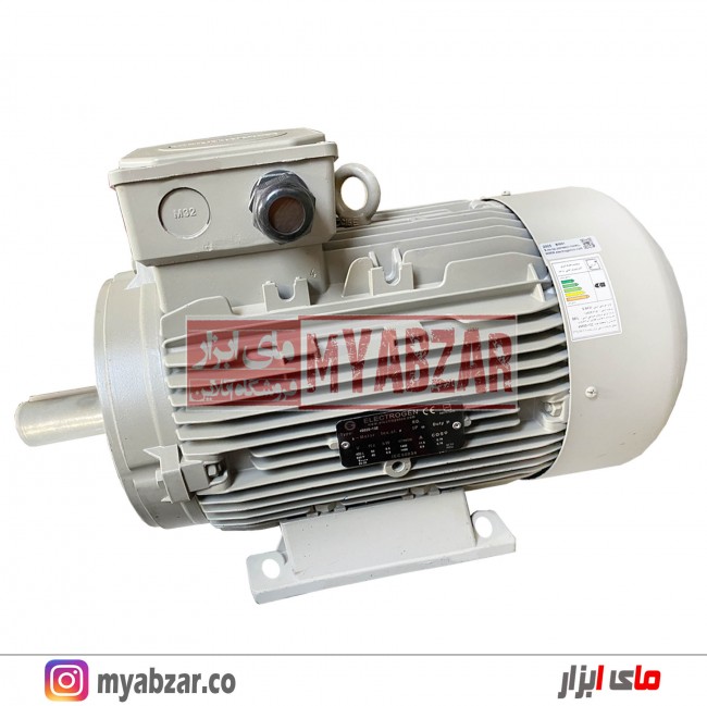 الکتروموتور الکتروژن 7.5 اسب 5.5 کیلووات 1500 دور 3 فاز