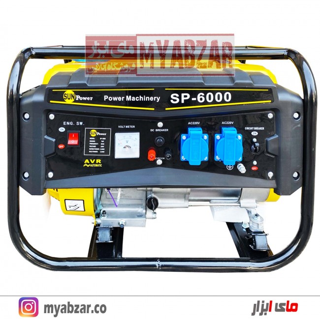 موتور برق 3000 وات سان پاور مدل SP-6000