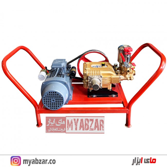 سمپاش زنبه ای برقی موتوژن تبریز و پمپ 45 بار