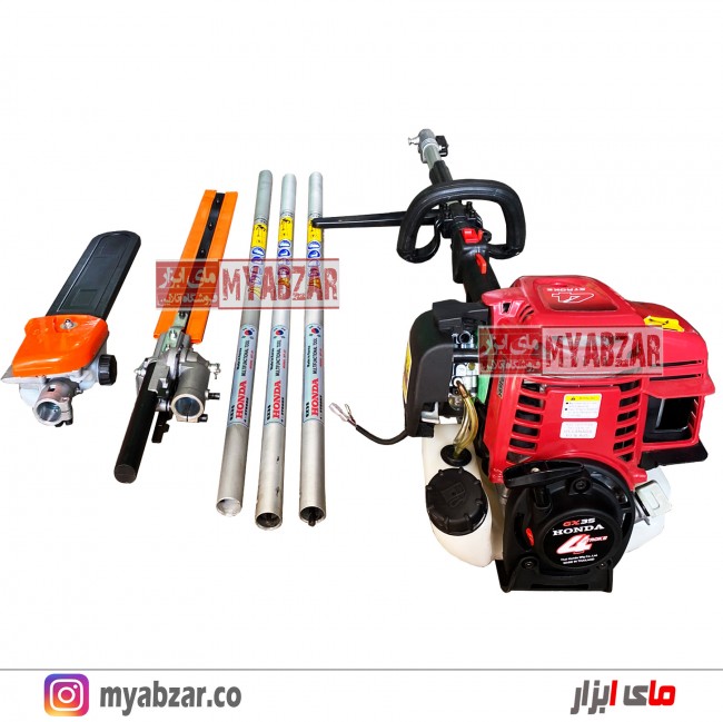 دستگاه علف تراش و شاخه بر 4 کاره هوندا (DS کره جنوبی) DS HONDA GX35