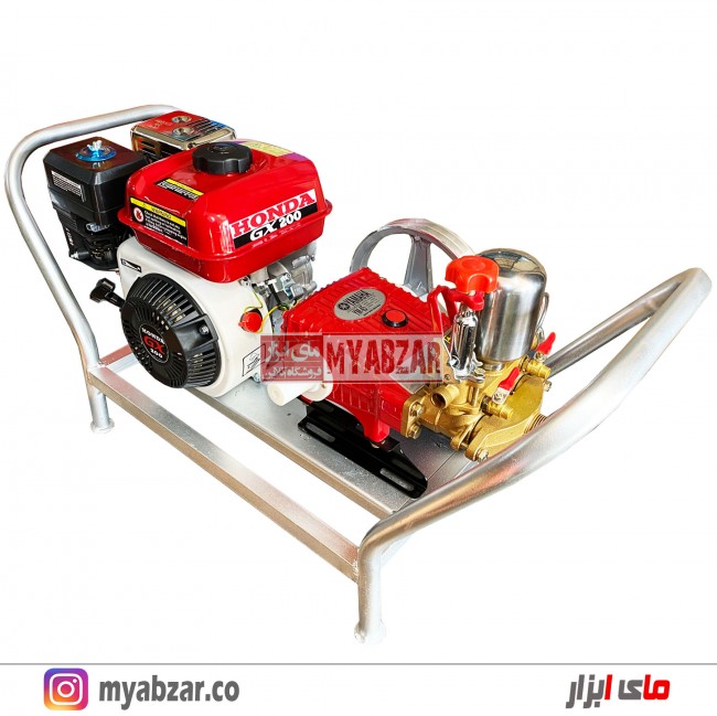 سمپاش زنبه ای هوندا GX200 طرح با پمپ 45 یاماها YM45