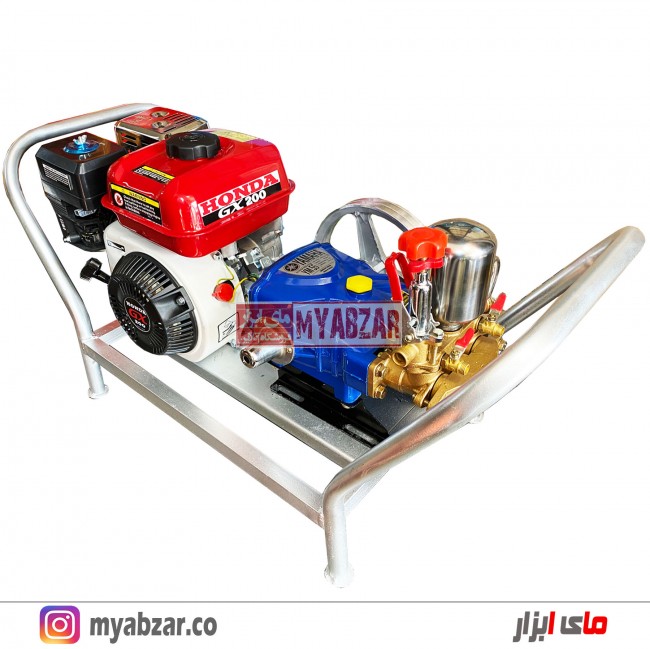 سمپاش زنبه ای هوندا GX200 طرح با پمپ 55 یاماها YM55