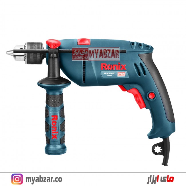 دریل چکشی 13 میلیمتر رونیکس مدل Ronix 2210C