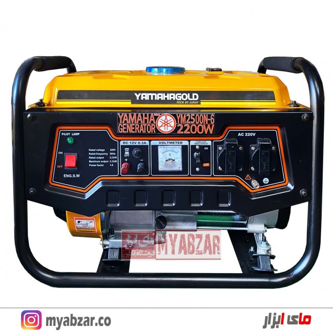 موتور برق یاماها 2.2 کیلووات مدل YAMAHA 2500N-6