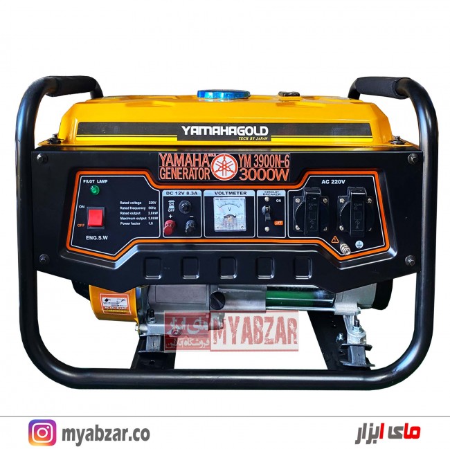 موتور برق یاماها 3 کیلووات مدل YAMAHA 3900N-6