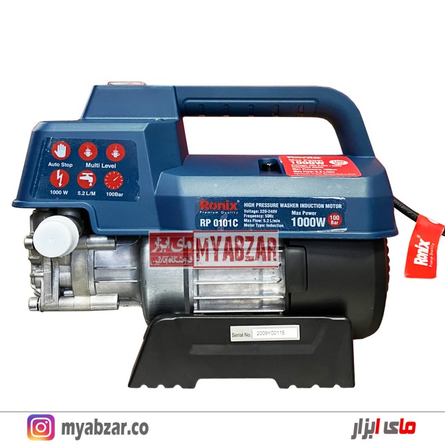 کارواش دینامی رونیکس 100 بار مدل RP-0101C