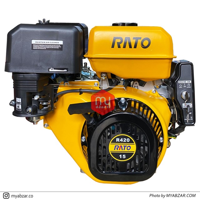 موتور تک 15 اسب استارتی راتو RATO R420