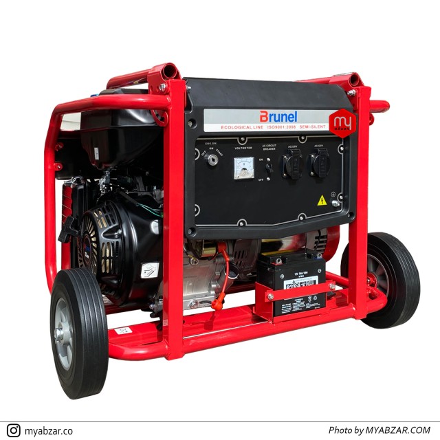 موتور برق بنزینی برونل مدل BR7500E