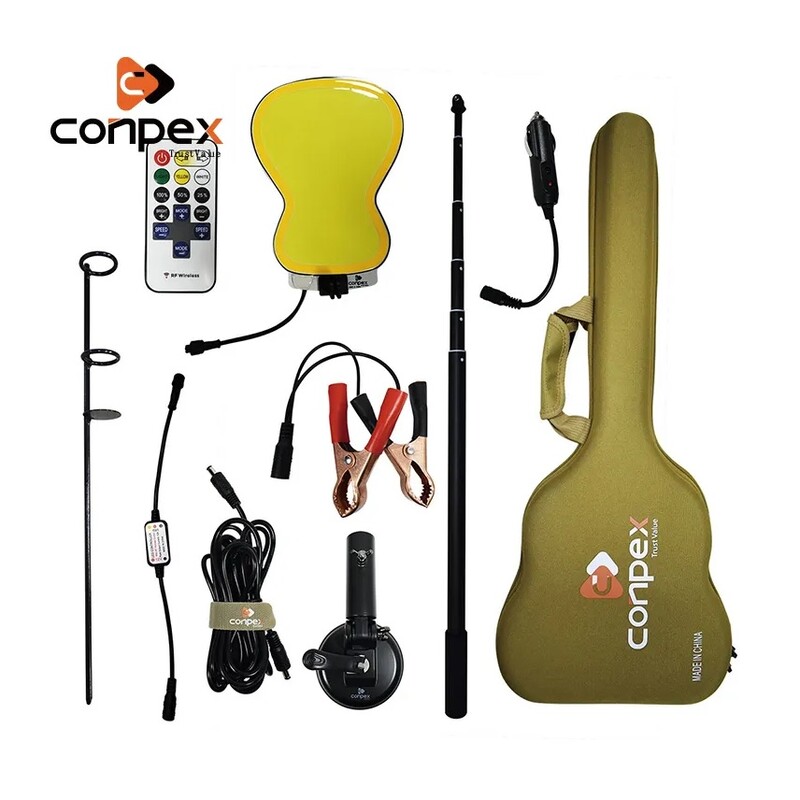 چراغ کمپینگ دو رنگ کانپکس مدل FR-18 COB RF