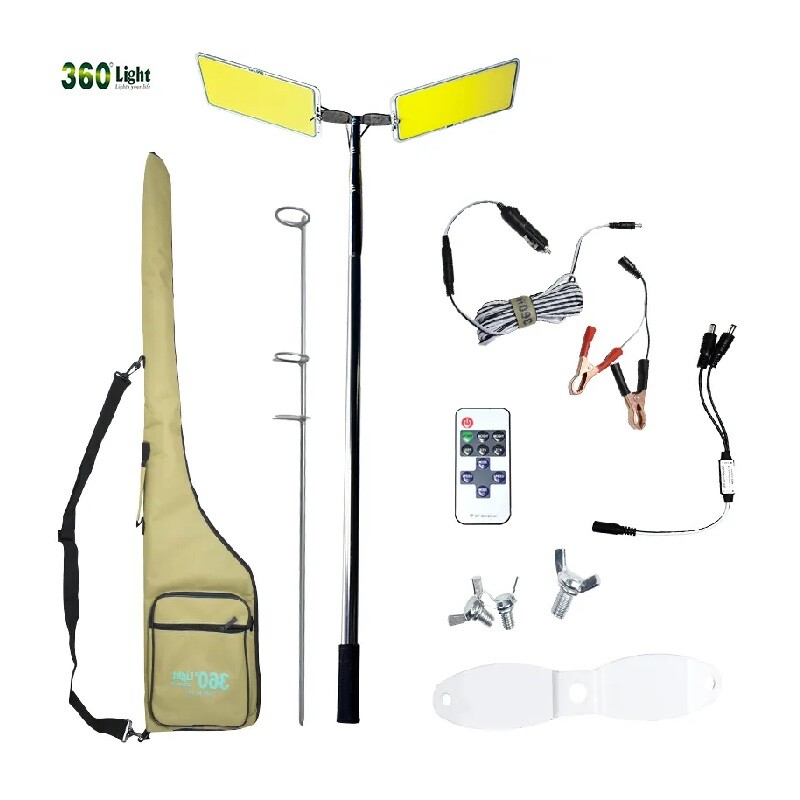 چراغ کمپینگ 2 پر 360 لایت مدل FR-12 COB RF