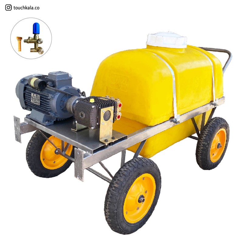 کارواش صنعتی 110 بار برتولینی ایتالیا مخزن 100/200 لیتر