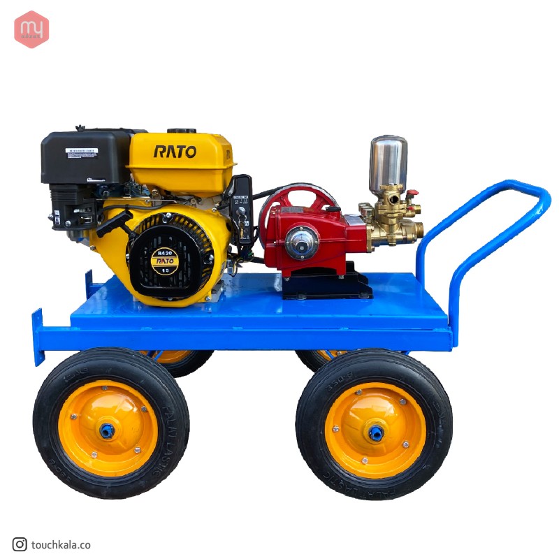 سمپاش بنزینی راتو  15 اسب و پمپ 90 بار یاماها