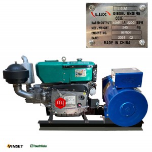 موتور برق گازوئیلی 30 کیلووات لوکس چانگفا