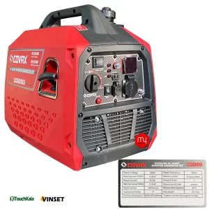 موتور برق سایلنت کواکس 5 کیلووات مدل CG6800i استارتی