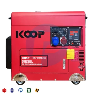 موتور برق سایلنت دیزلی کوپ مدل KDF8500Q 3D تکفاز و سه فاز