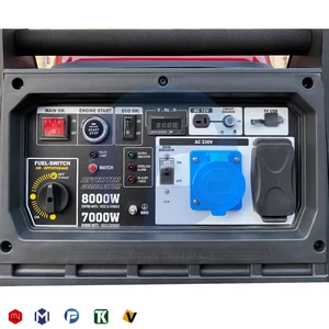 موتور برق سنسی سایلنت مدل SC8000i ریموت استارت