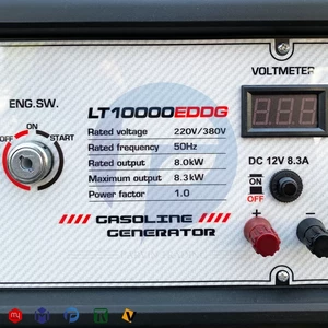 موتور برق بنزینی یاماها مدل LT10000EDDG تکفاز و سه فاز