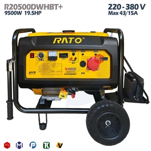موتور برق راتو 9.5 کیلووات مدل R20500DWHBT تکفاز و 3 فاز