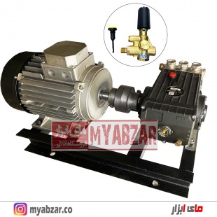 کارواش صنعتی سه فاز 200 بار اینترپمپ با موتور سایر ایتالیا